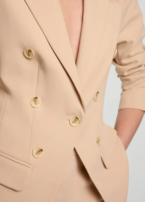 Vrouwen Summum Woman Blazers & Jasjes | Getailleerde Blazer Met Knopen