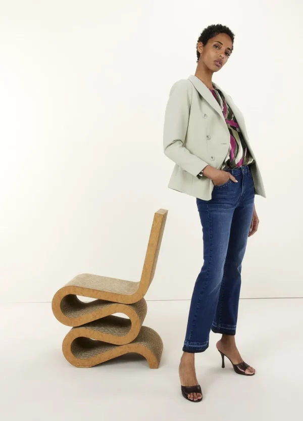 Vrouwen Summum Woman Blazers & Jasjes | Getailleerde Soft Foam Blazer