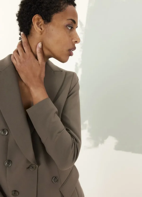 Vrouwen Summum Woman Blazers & Jasjes | Getailleerde Soft Foam Blazer