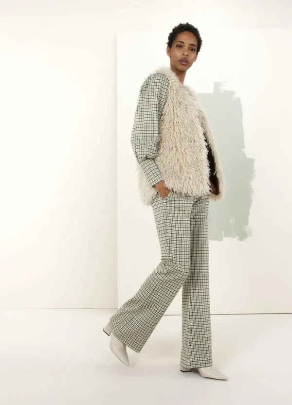Vrouwen Summum Woman Blazers & Jasjes | Gilet Faux Fur