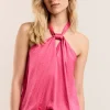 Vrouwen Summum Woman Tops & T-Shirts | Glanzend Haltersinglet