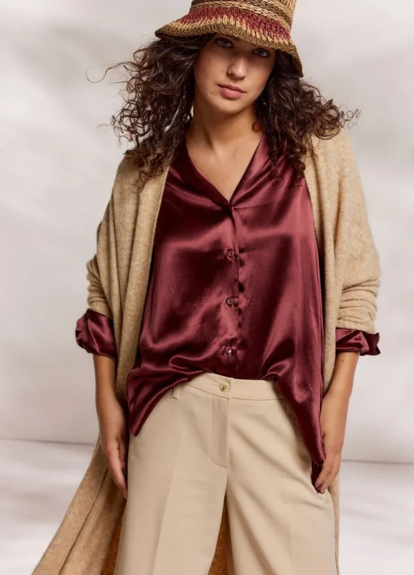 Vrouwen Summum Woman Blouses | Glanzende Blouse