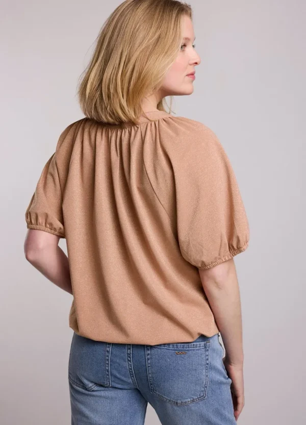 Vrouwen Summum Woman Tops & T-Shirts | Glimmende Lurex Top