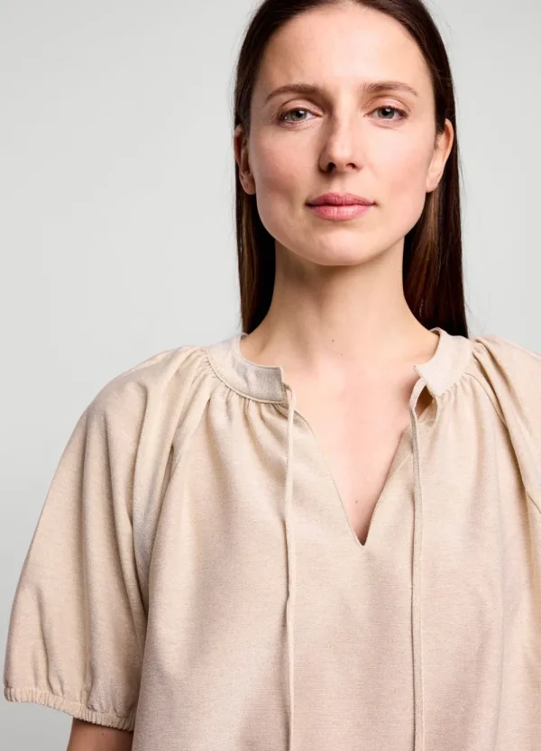 Vrouwen Summum Woman Tops & T-Shirts | Glimmende Lurex Top