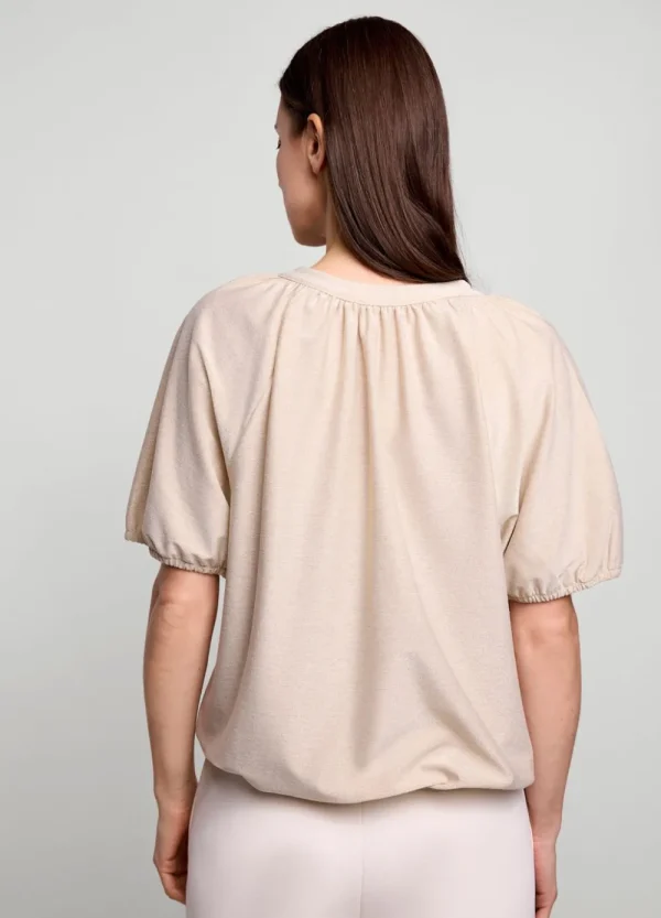 Vrouwen Summum Woman Tops & T-Shirts | Glimmende Lurex Top