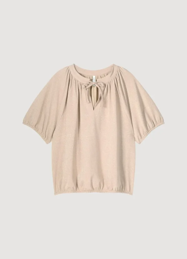 Vrouwen Summum Woman Tops & T-Shirts | Glimmende Lurex Top