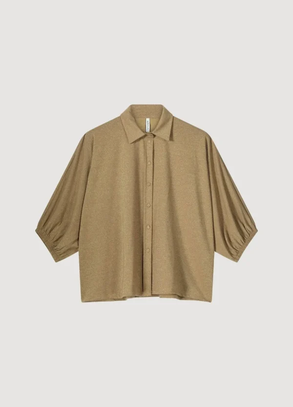 Vrouwen Summum Woman Blouses | Glimmende Overhemdblouse