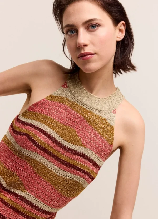 Vrouwen Summum Woman Tops & T-Shirts | Glinsterende Haltertop