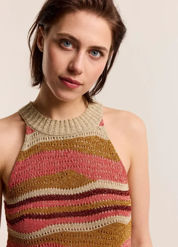 Vrouwen Summum Woman Tops & T-Shirts | Glinsterende Haltertop