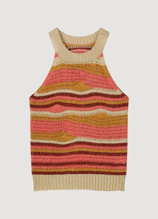Vrouwen Summum Woman Tops & T-Shirts | Glinsterende Haltertop