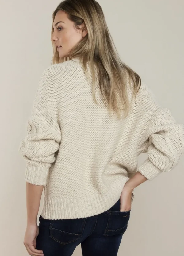 Vrouwen Summum Woman Truien & Vesten | Grofgebreid Zacht Vest