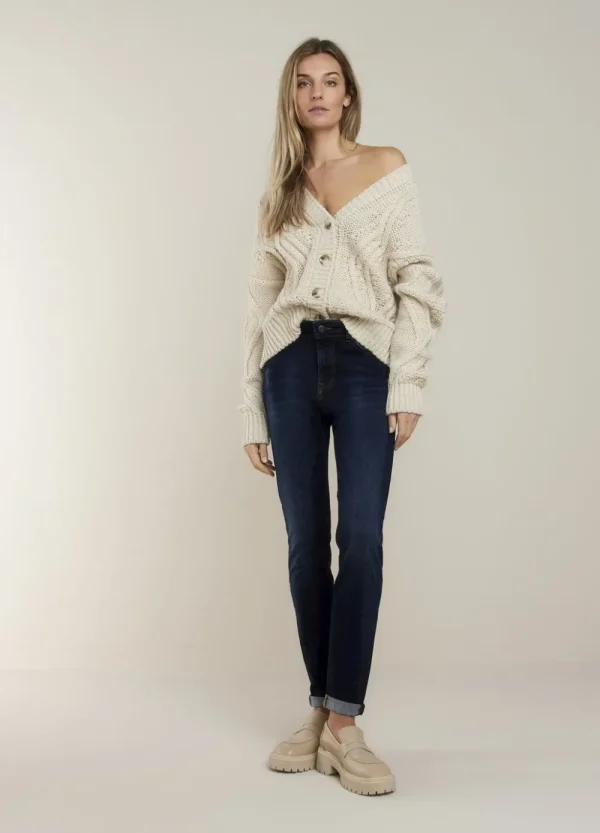 Vrouwen Summum Woman Truien & Vesten | Grofgebreid Zacht Vest