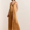 Vrouwen Summum Woman Jurken | Halterjurk Viscose-Satijn