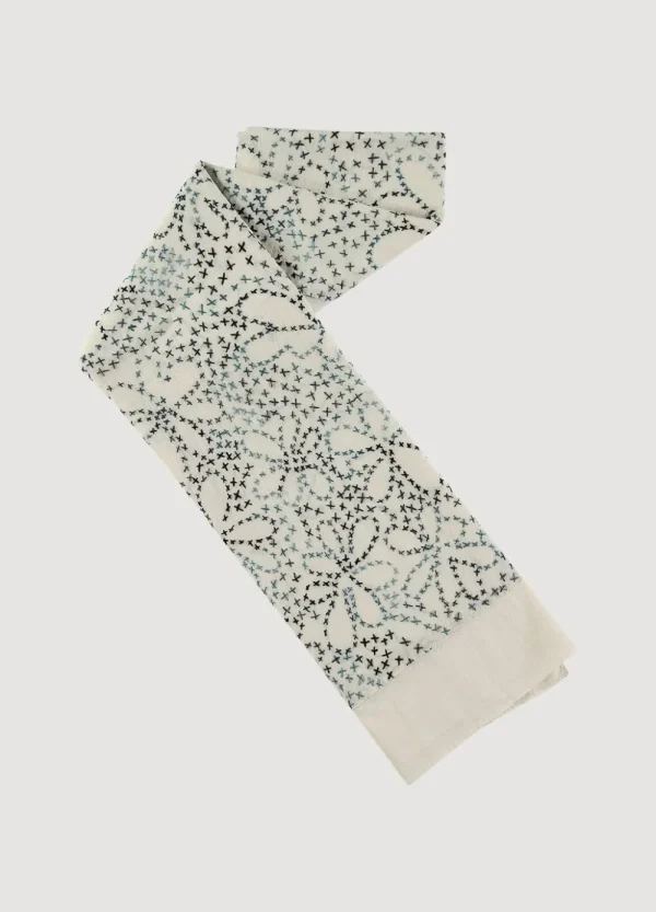 Vrouwen Summum Woman Accessoires | Handgeborduurde Sjaal