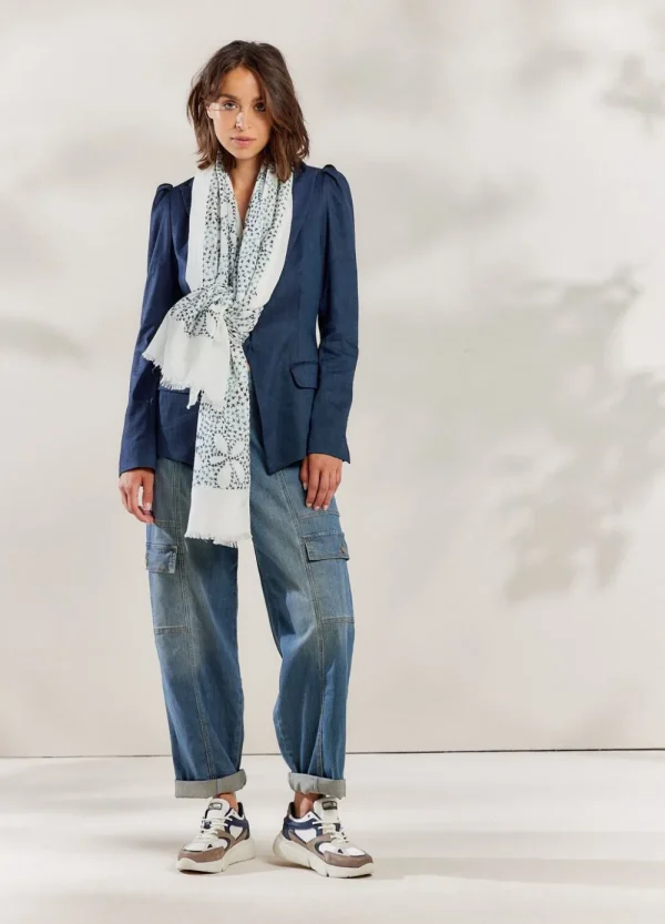 Vrouwen Summum Woman Accessoires | Handgeborduurde Sjaal