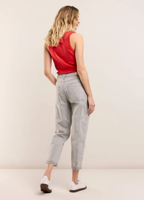 Vrouwen Summum Woman Broeken & Jumpsuits | Indigo Streepjesdenim