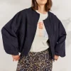 Vrouwen Summum Woman Jassen | Jacquard Bomberjack