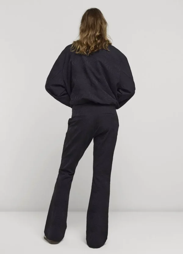 Vrouwen Summum Woman Broeken & Jumpsuits | Jacquard Flared Broek