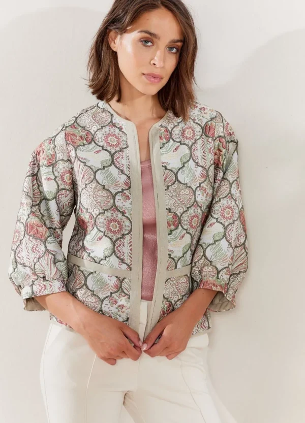 Vrouwen Summum Woman Blazers & Jasjes | Jacquard Jasje