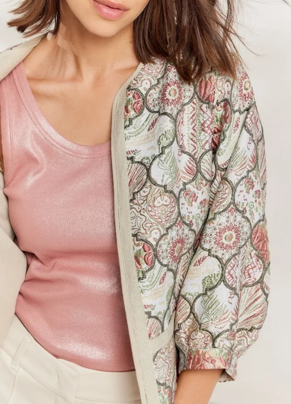 Vrouwen Summum Woman Blazers & Jasjes | Jacquard Jasje