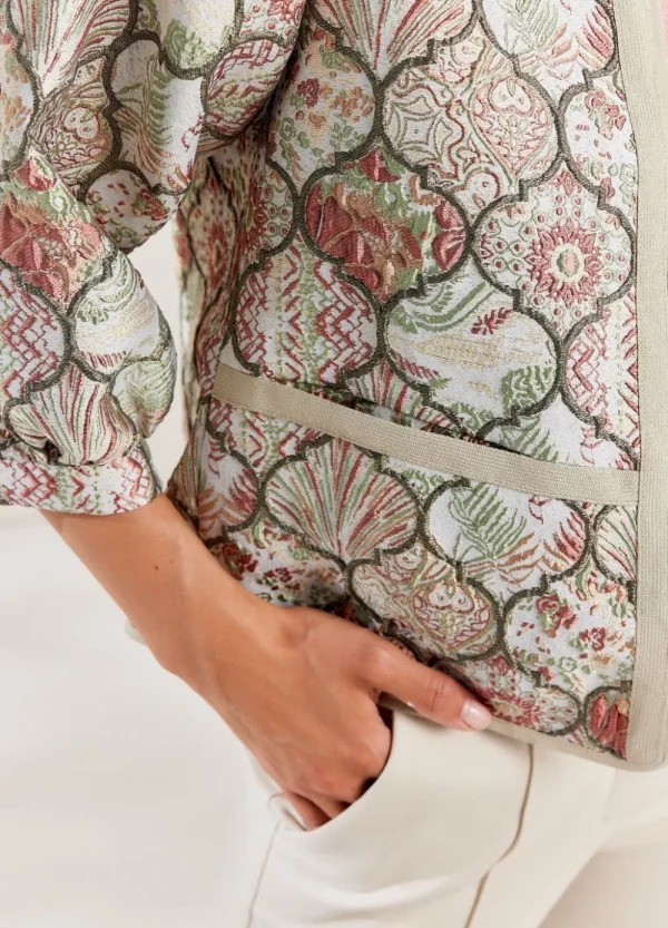 Vrouwen Summum Woman Blazers & Jasjes | Jacquard Jasje
