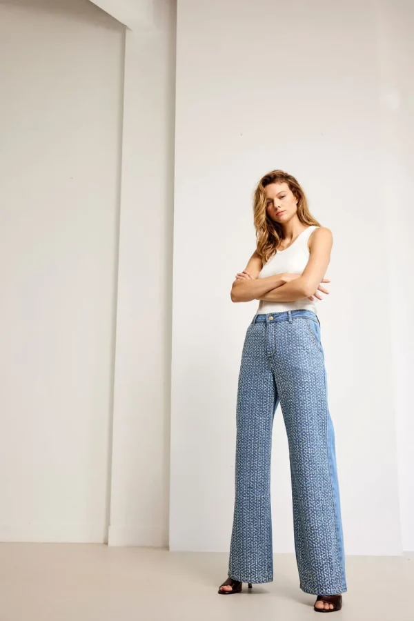 Vrouwen Summum Woman Jeans | Jeans Met Pailletten