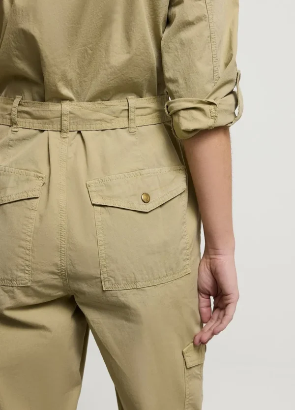 Vrouwen Summum Woman Broeken & Jumpsuits | Jumpsuit Met Drukknopen