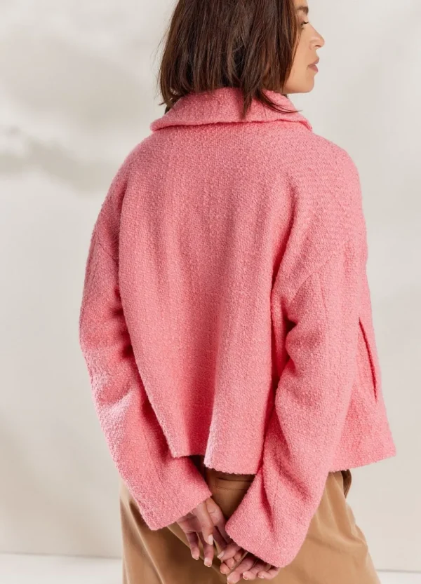 Vrouwen Summum Woman Jassen | Kort Tweed Jasje
