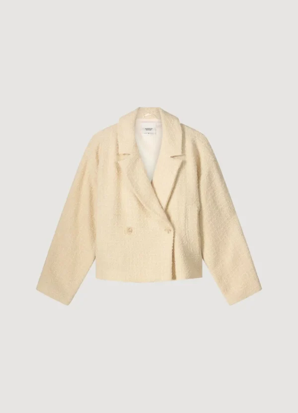 Vrouwen Summum Woman Jassen | Kort Tweed Jasje