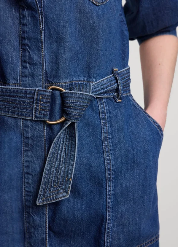 Vrouwen Summum Woman Jurken | Korte Denim Jurk