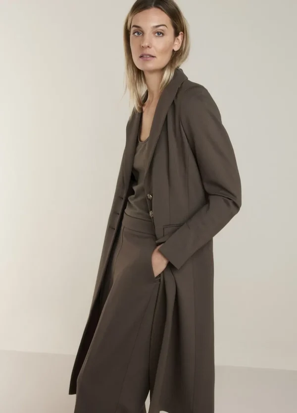 Vrouwen Summum Woman Blazers & Jasjes | Lange Blazer Getailleerd