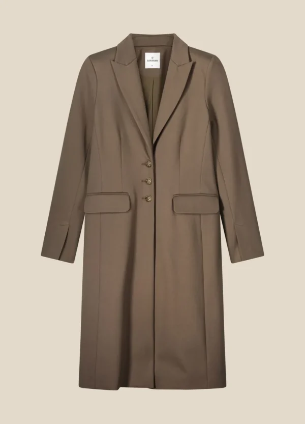 Vrouwen Summum Woman Blazers & Jasjes | Lange Blazer Getailleerd