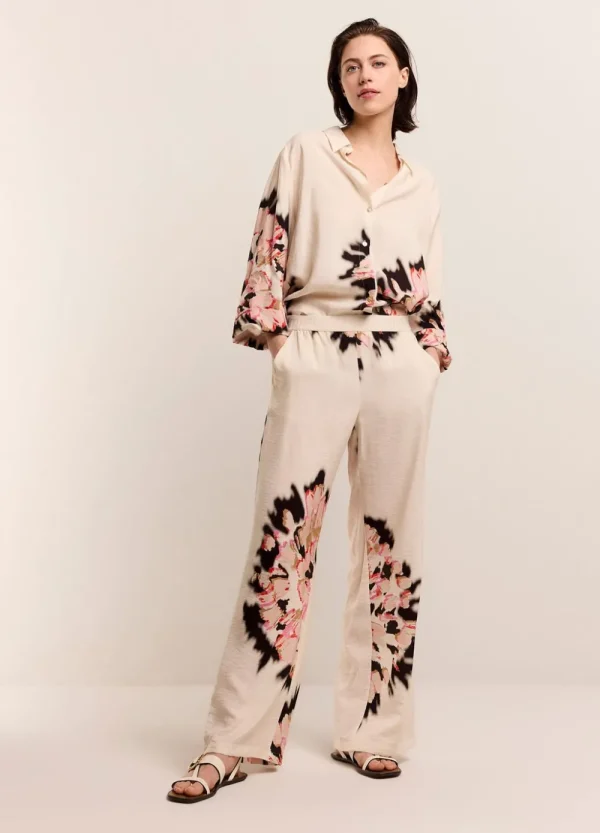 Vrouwen Summum Woman Broeken & Jumpsuits | Lange Broek Met Print