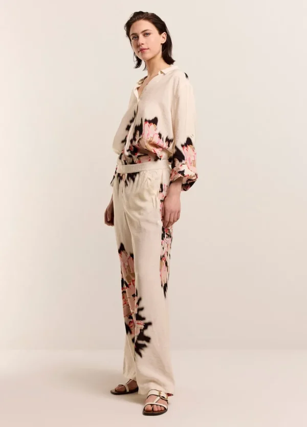 Vrouwen Summum Woman Broeken & Jumpsuits | Lange Broek Met Print