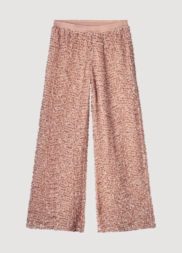 Vrouwen Summum Woman Broeken & Jumpsuits | Lange Broek Paillettenstof
