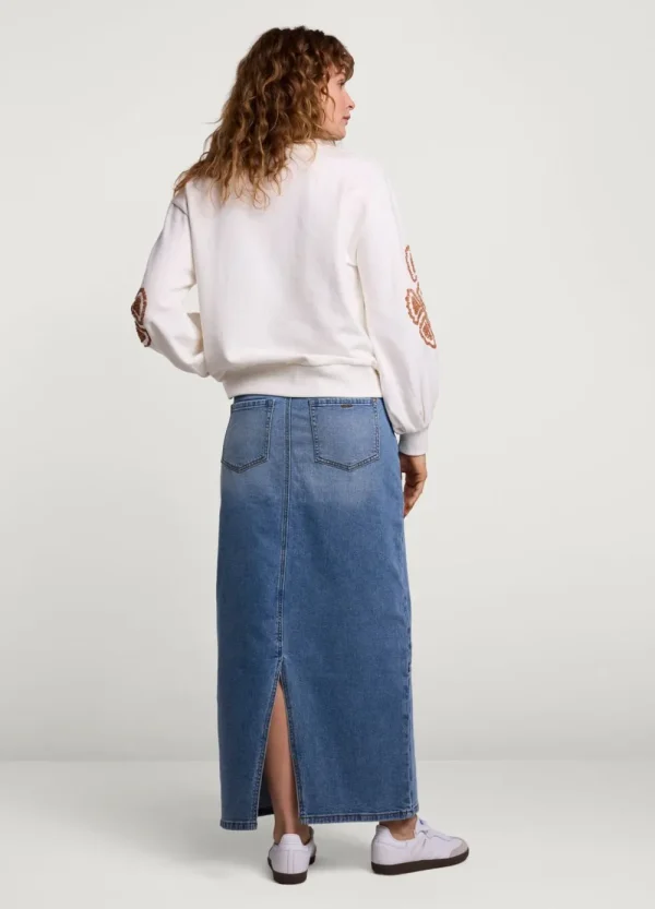 Vrouwen Summum Woman Rokken | Lange Denim Rok