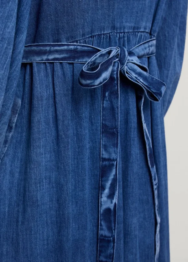 Vrouwen Summum Woman Jurken | Lange Indigo Jurk