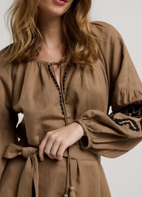 Vrouwen Summum Woman Jurken | Lange Jurk Met Borduur