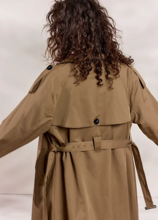 Vrouwen Summum Woman Jassen | Lange Trenchcoat