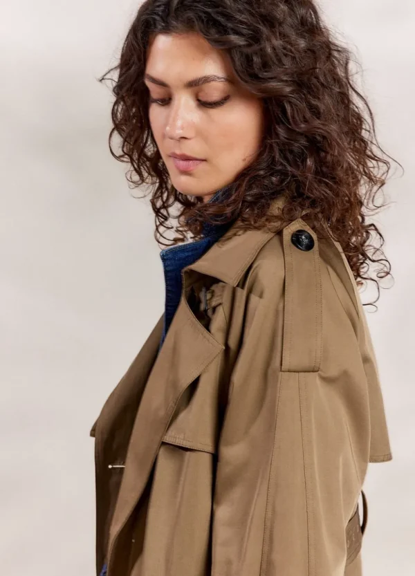 Vrouwen Summum Woman Jassen | Lange Trenchcoat
