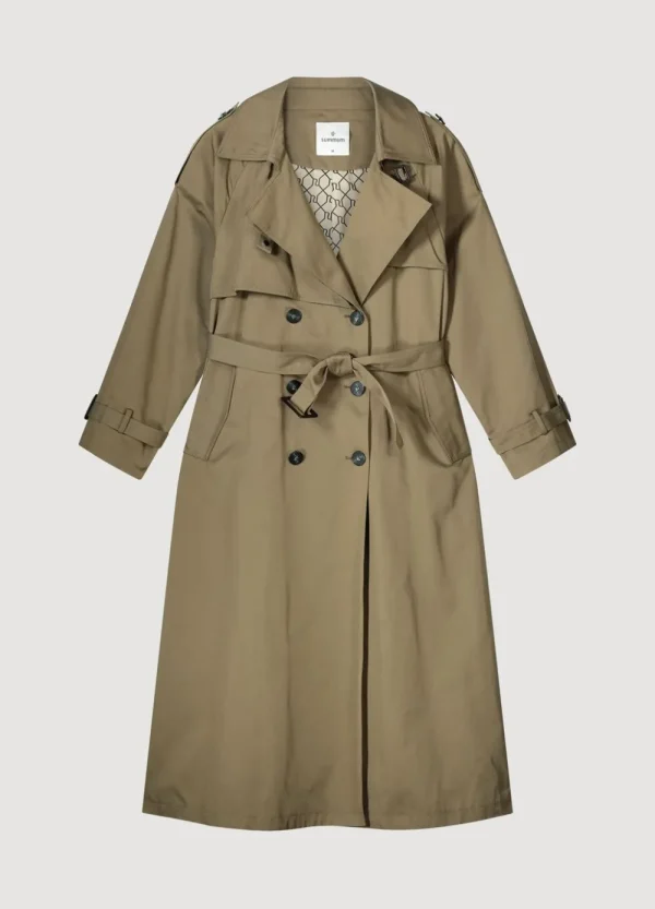 Vrouwen Summum Woman Jassen | Lange Trenchcoat