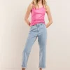 Vrouwen Summum Woman Broeken & Jumpsuits | Lasercut 5-Pocket Denim