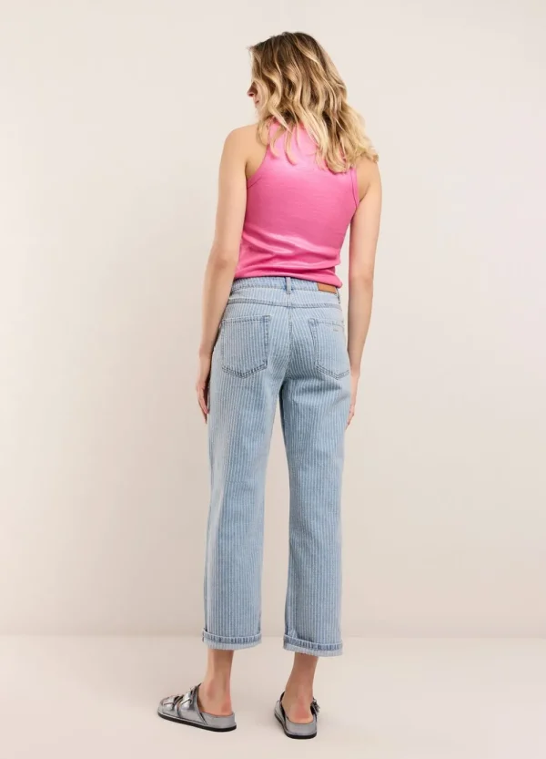 Vrouwen Summum Woman Broeken & Jumpsuits | Lasercut 5-Pocket Denim