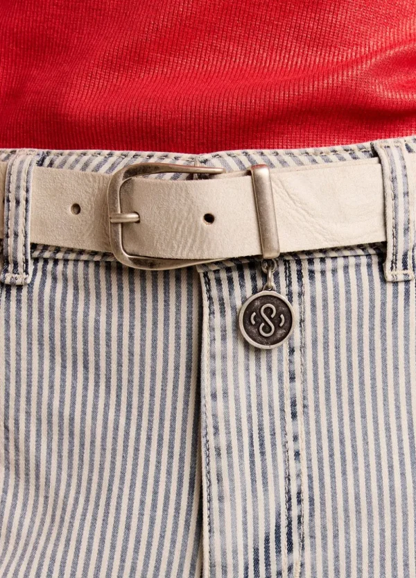 Vrouwen Summum Woman Accessoires | Leren Riem 3 Cm