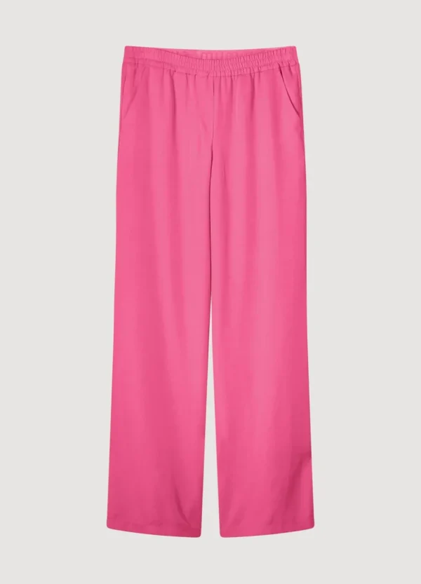 Vrouwen Summum Woman Broeken & Jumpsuits | Luchtige Broek Met Rechte Pijp