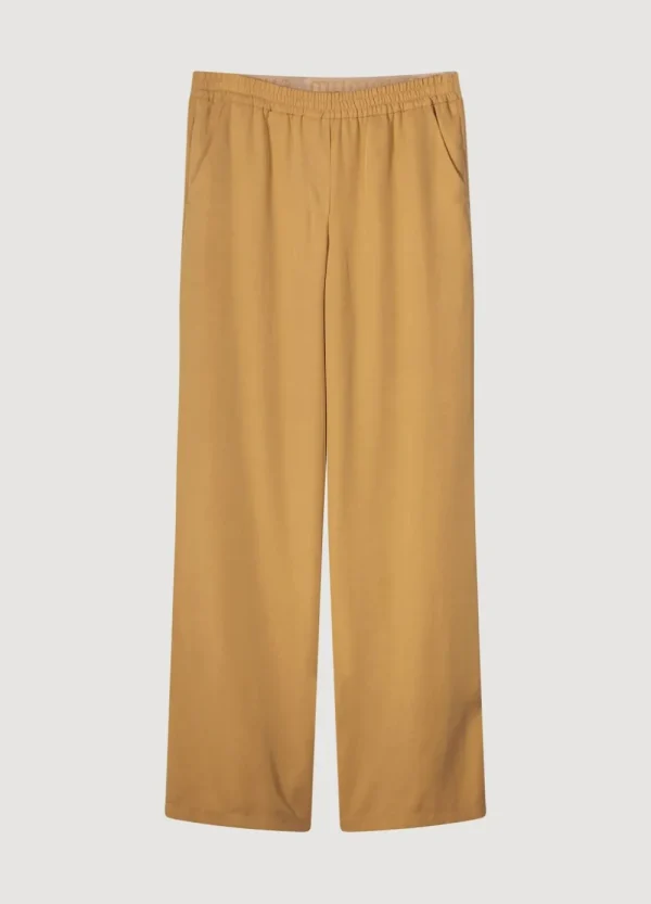 Vrouwen Summum Woman Broeken & Jumpsuits | Luchtige Broek Met Rechte Pijp