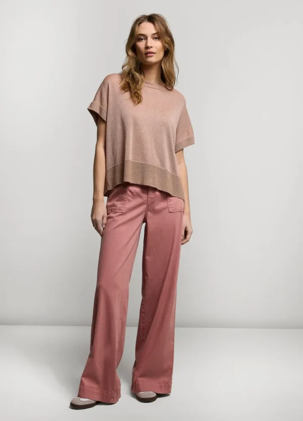 Vrouwen Summum Woman Truien & Vesten | Lurex Boxy Truitje