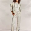 Vrouwen Summum Woman Blazers & Jasjes | Mouwloos Chunky Vest