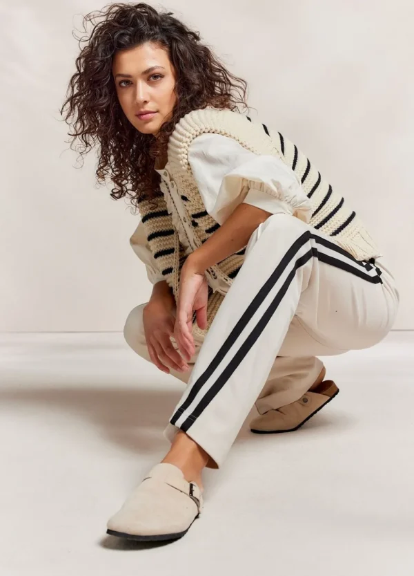 Vrouwen Summum Woman Blazers & Jasjes | Mouwloos Chunky Vest