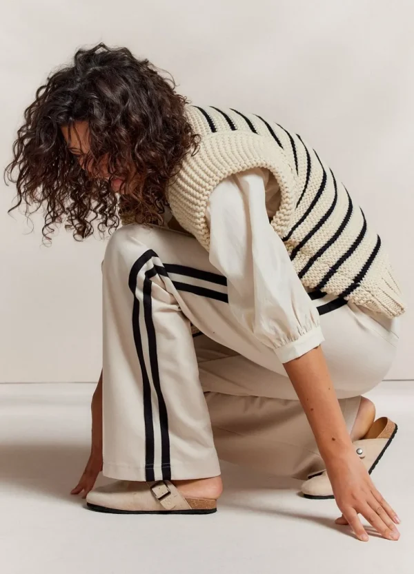 Vrouwen Summum Woman Blazers & Jasjes | Mouwloos Chunky Vest